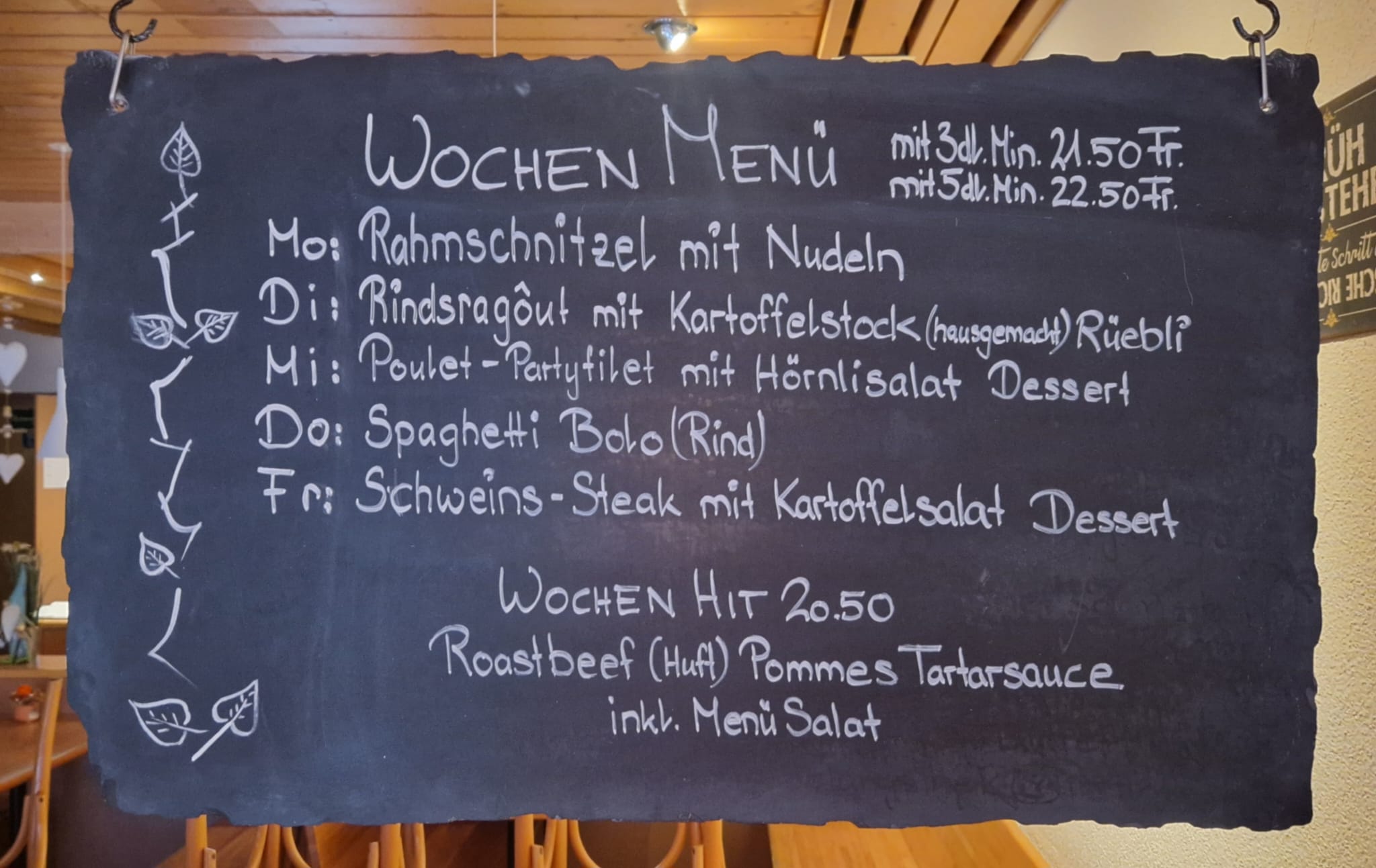Menü KW 31